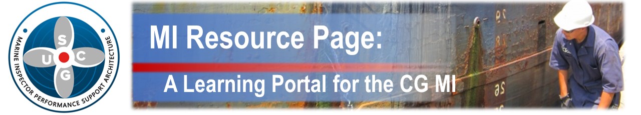 Marine Inspector Resources banner